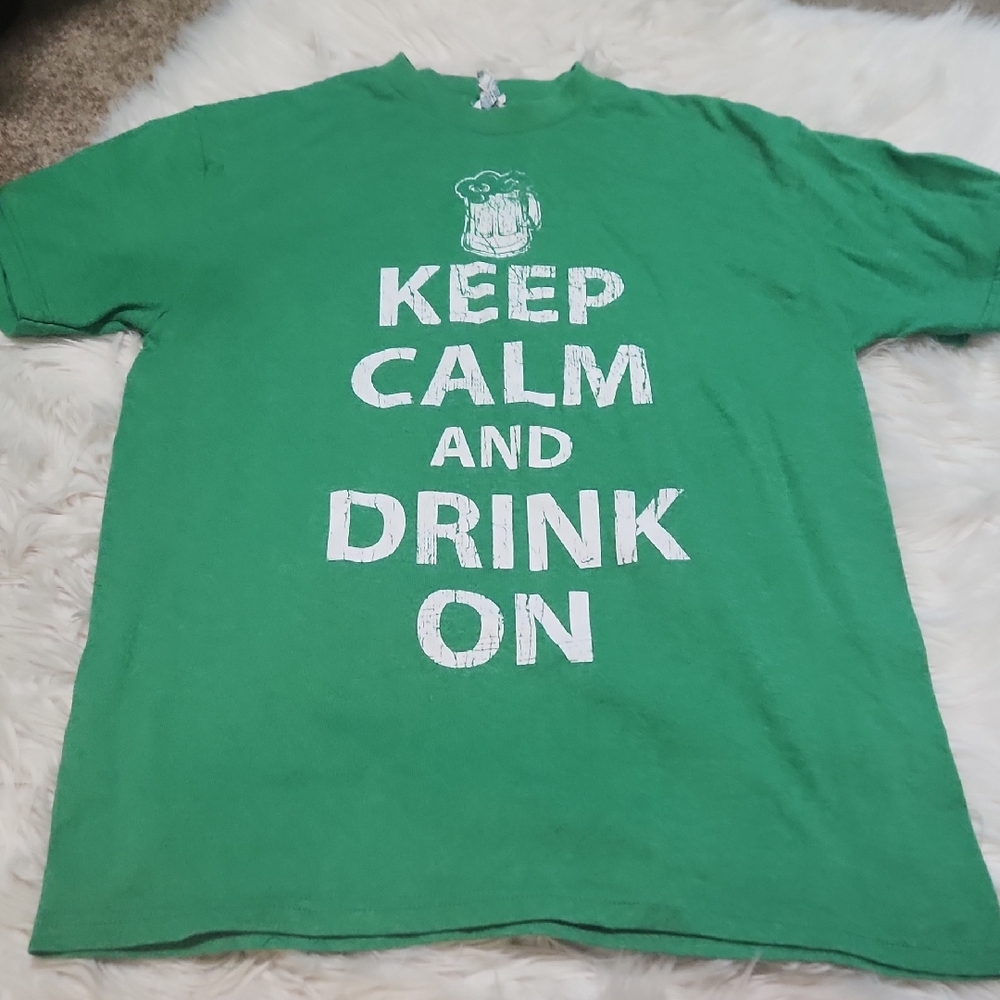 Mens St. Patricks Day Shirt- Medium